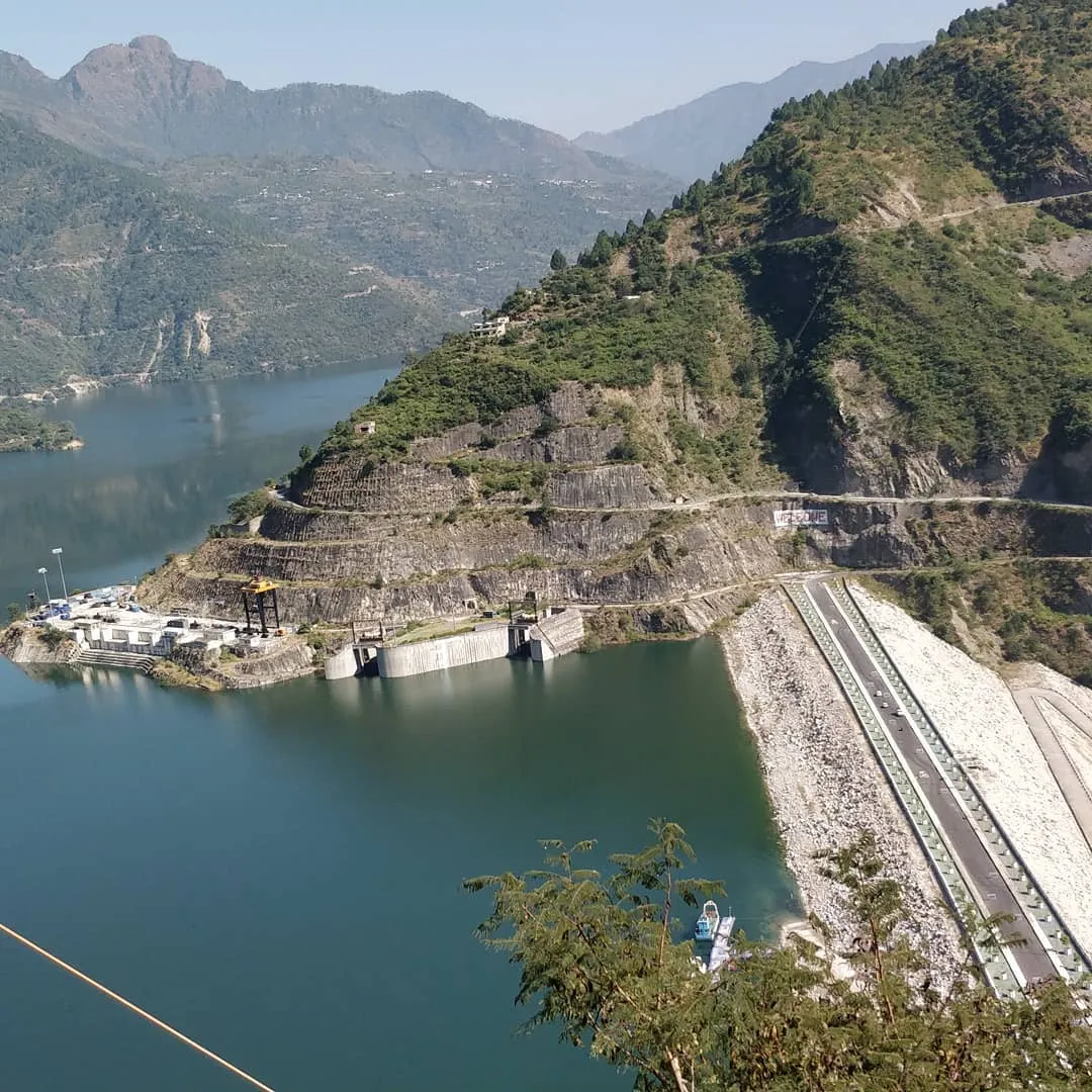 The Tehri Dam in Uttarakhand (representative image of a large Himalayan dam)