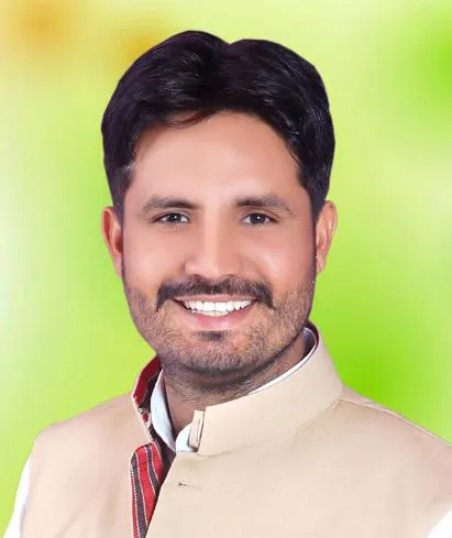 Portrait of Punjab Congress leader Amarinder Singh Raja Warring