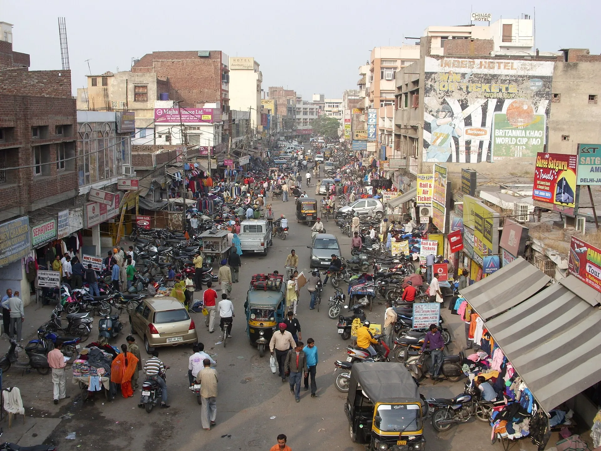 A street in Amritsar (representative image). Photo: Julian Nyča, CC BY 3.0, via Wikimedia Commons.