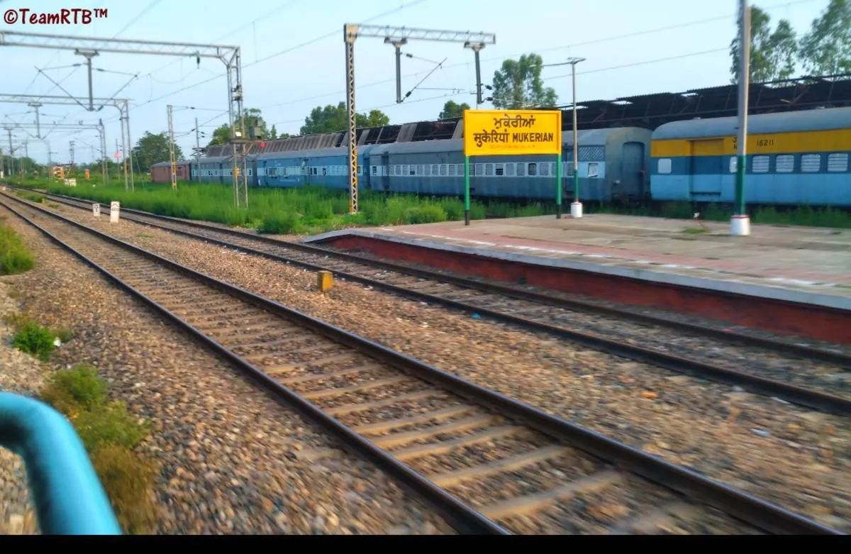Mukerian railway station