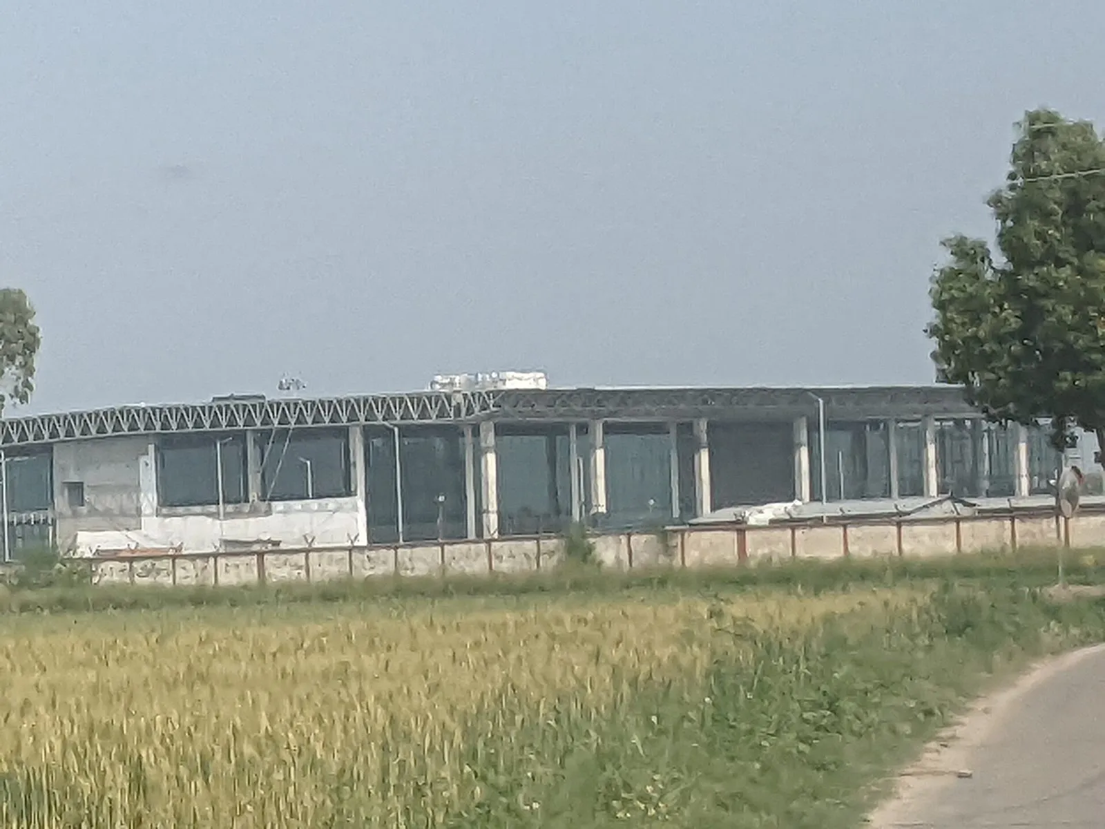 Adampur Airport passenger terminal under construction