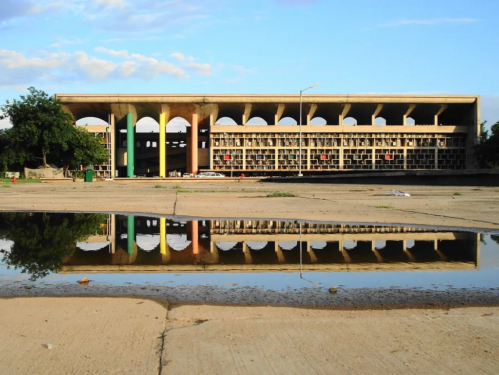 The Punjab and Haryana High Court building in Chandigarh