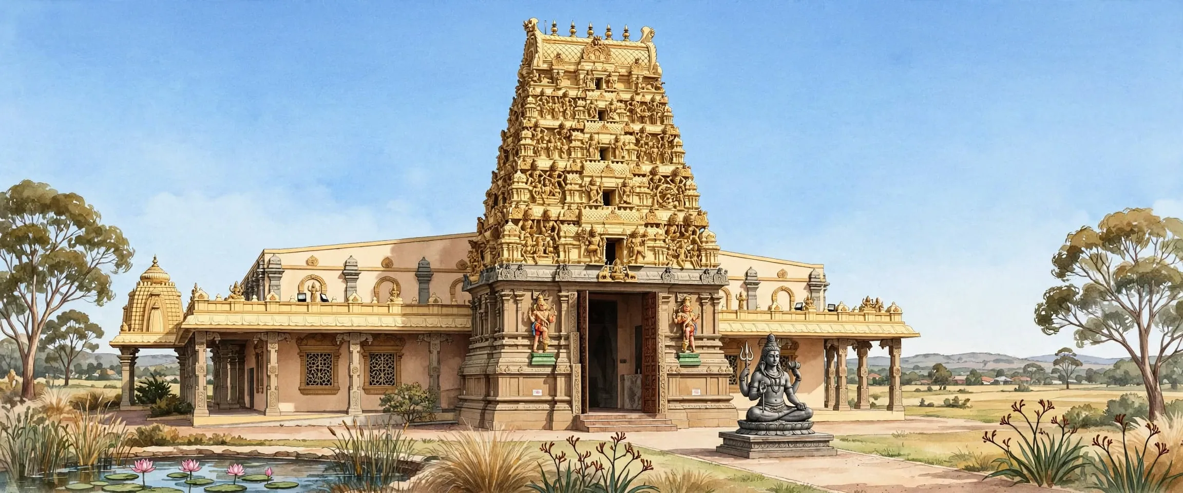 Perth Shiva Temple (Perth Hindu Temple), Canning Vale