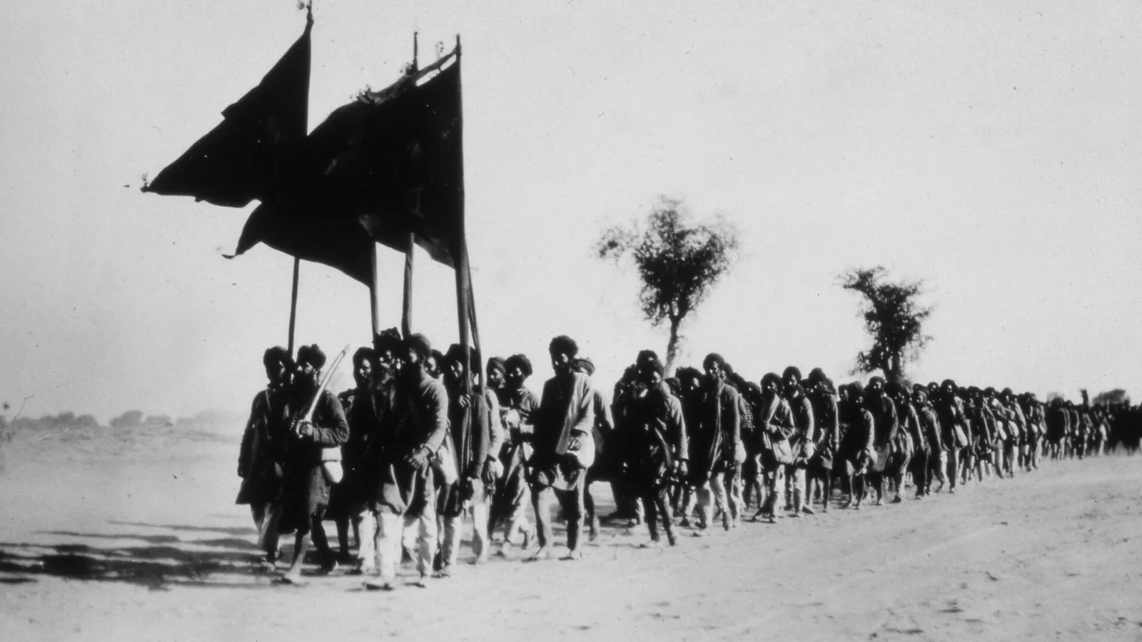 Shahidi Jatha procession at Jaito, February 1924