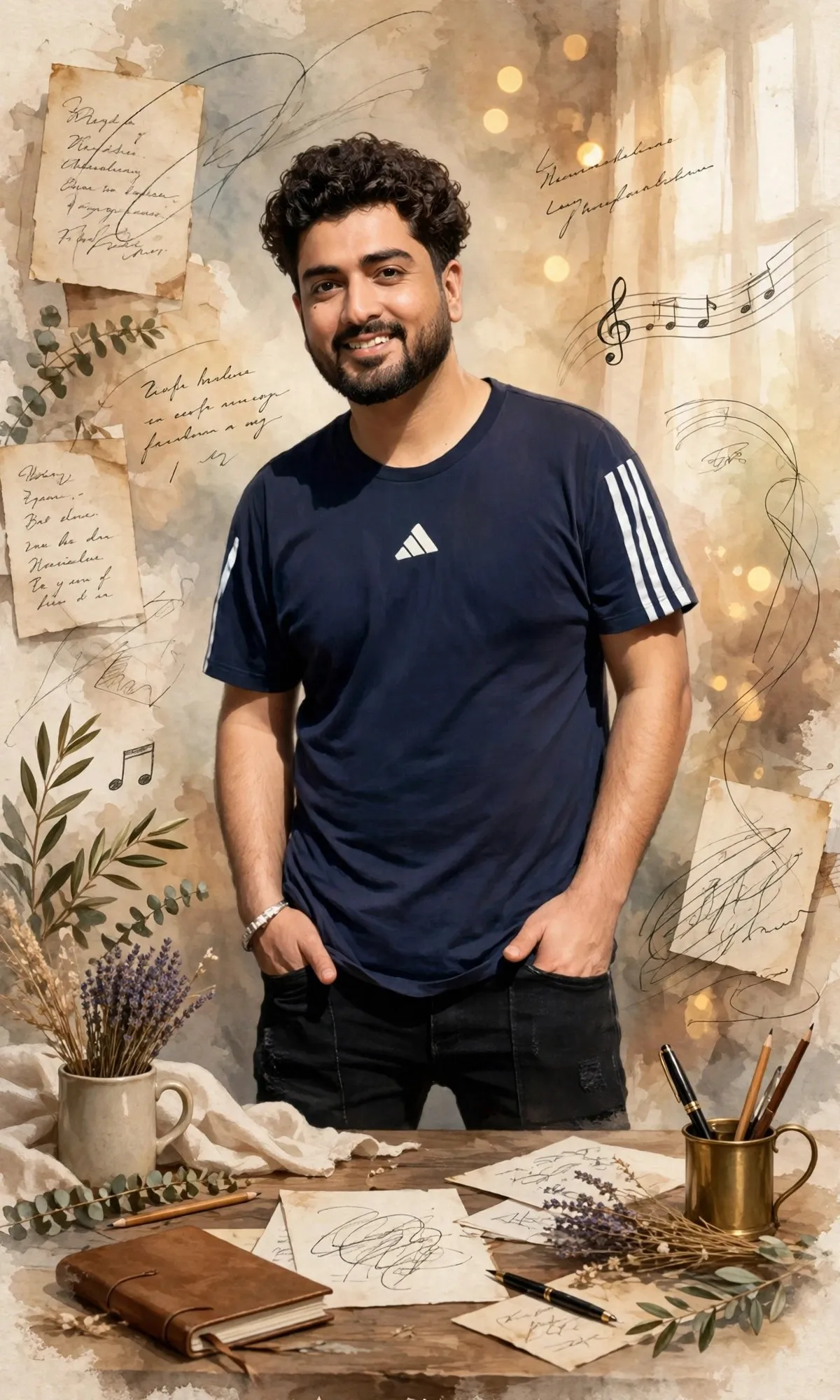 AI-generated editorial design for Jugti, incorporating original photograph of Jaani by Bollywood Hungama (CC BY 3.0)
