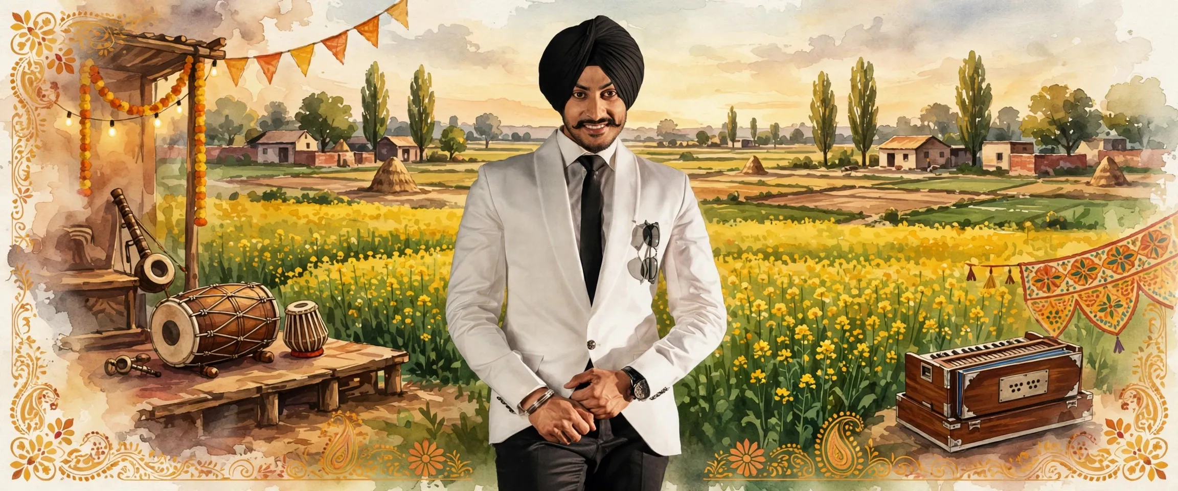 AI-generated editorial design for Jugti, incorporating original photograph of Rajvir Jawanda by Rajvir Jawanda (CC BY-SA 4.0)
