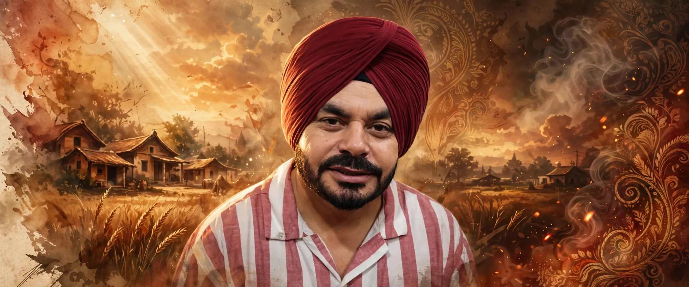 AI-generated editorial design for Jugti, incorporating original photograph of Prince Kanwaljit Singh by News18 Punjab (CC BY 3.0)